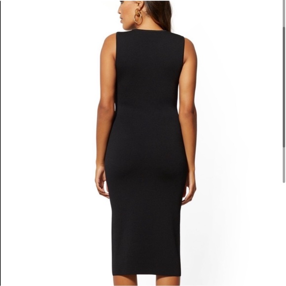 NWT NY&CO Leopard Print Sheath Dress - Picture 2 of 8